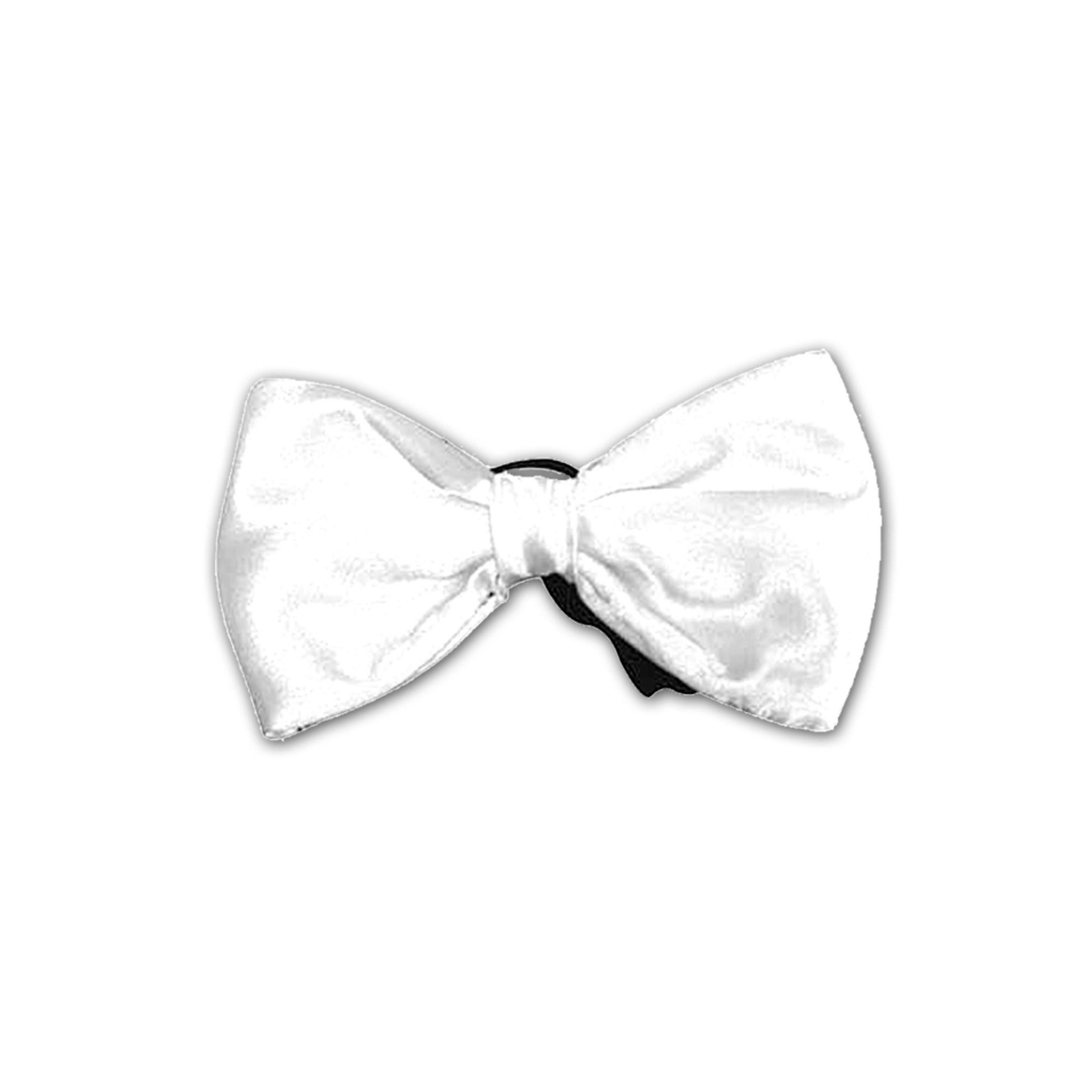Noeud papillon blanc fluo réagit aux UV !