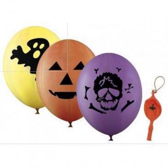 4 ballons géants Halloween 45cm
