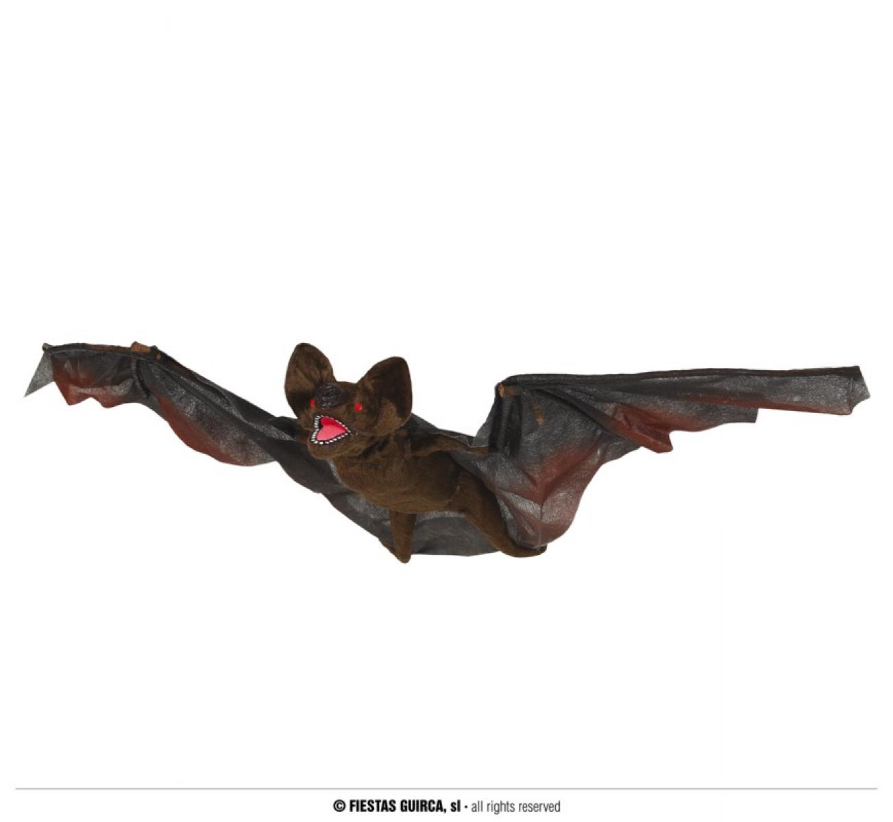 Chauve-souris lumineuse, sonore, animée 90cm