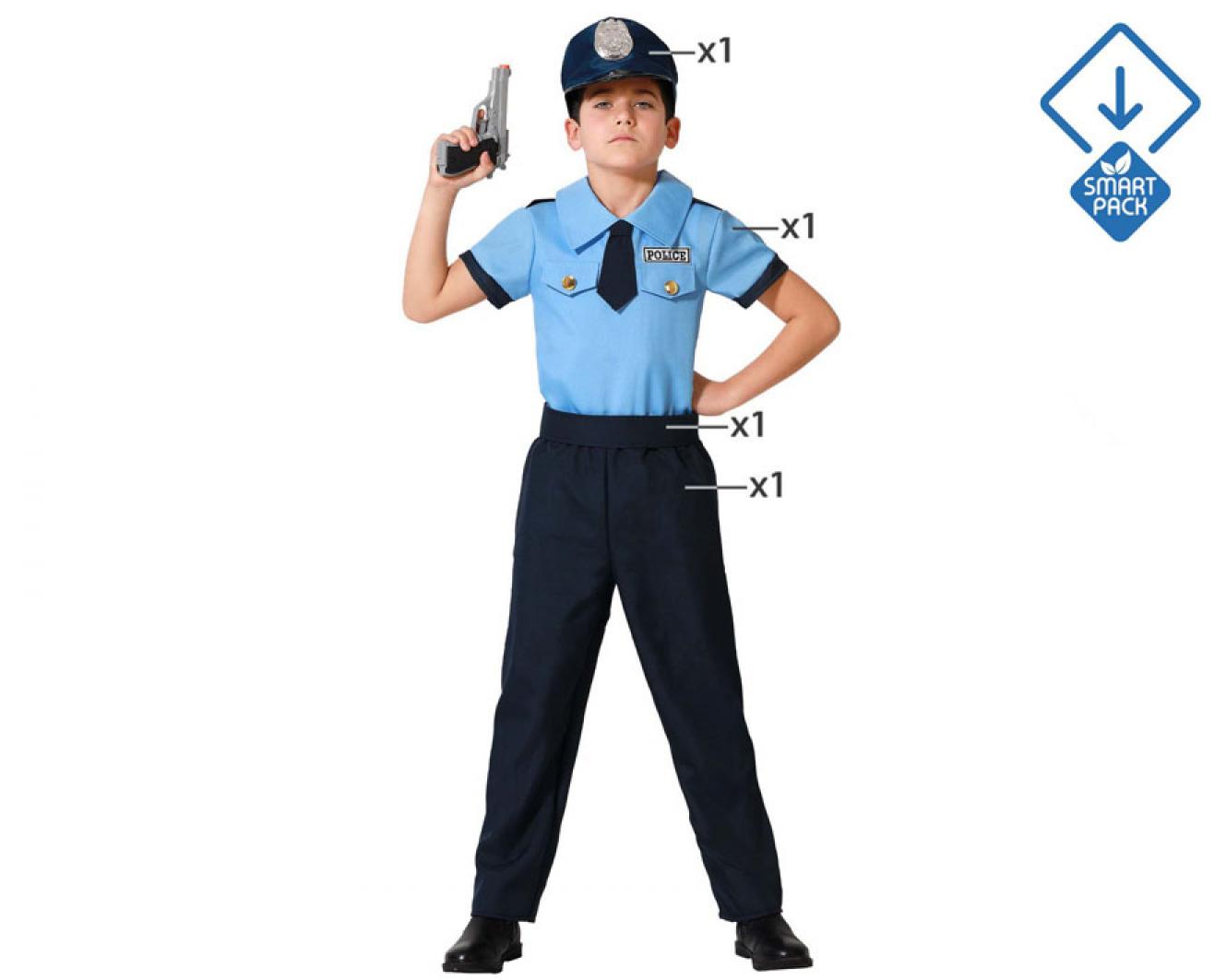 Policier américain taille 3/4 ans