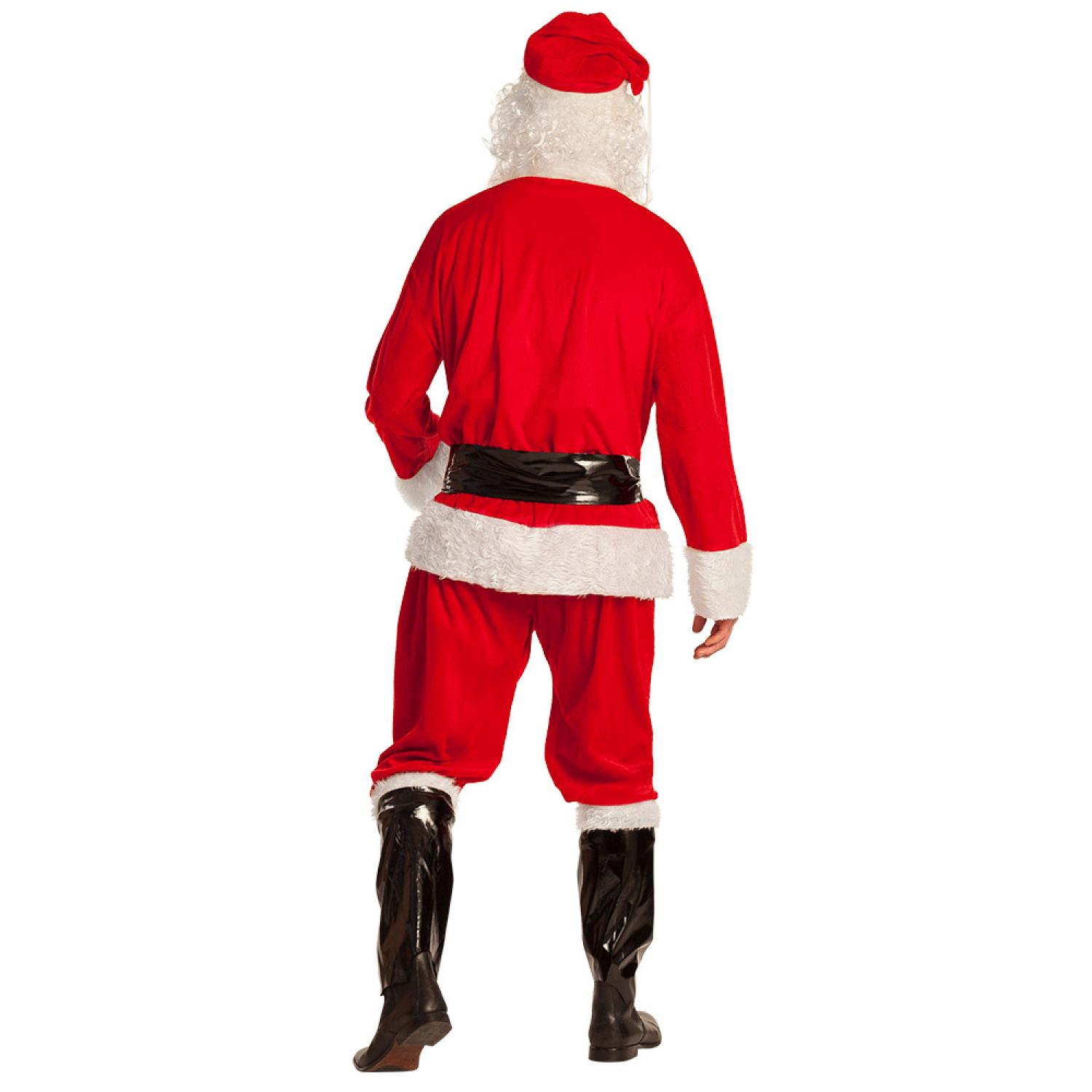 Père Noël super luxe velours complet