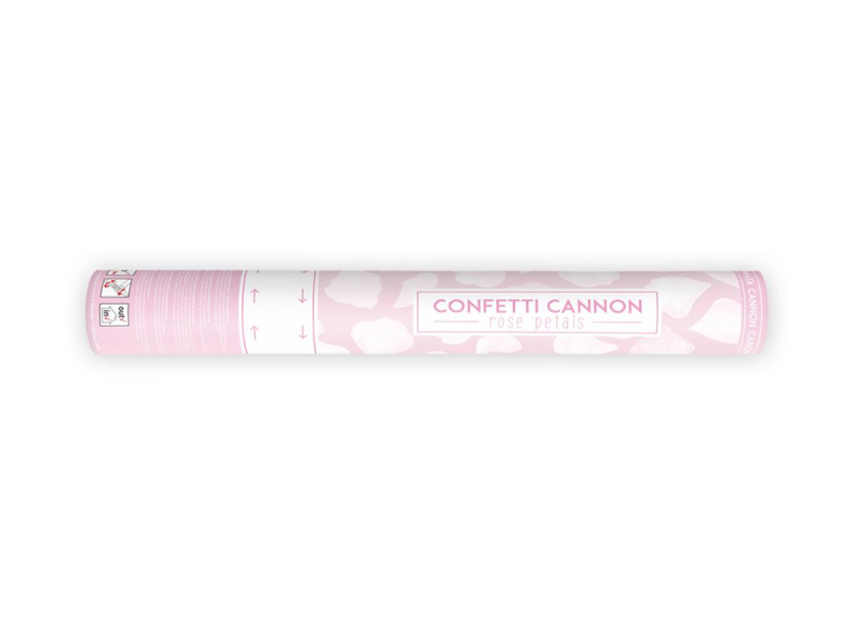 Canon à pétales de rose blanches