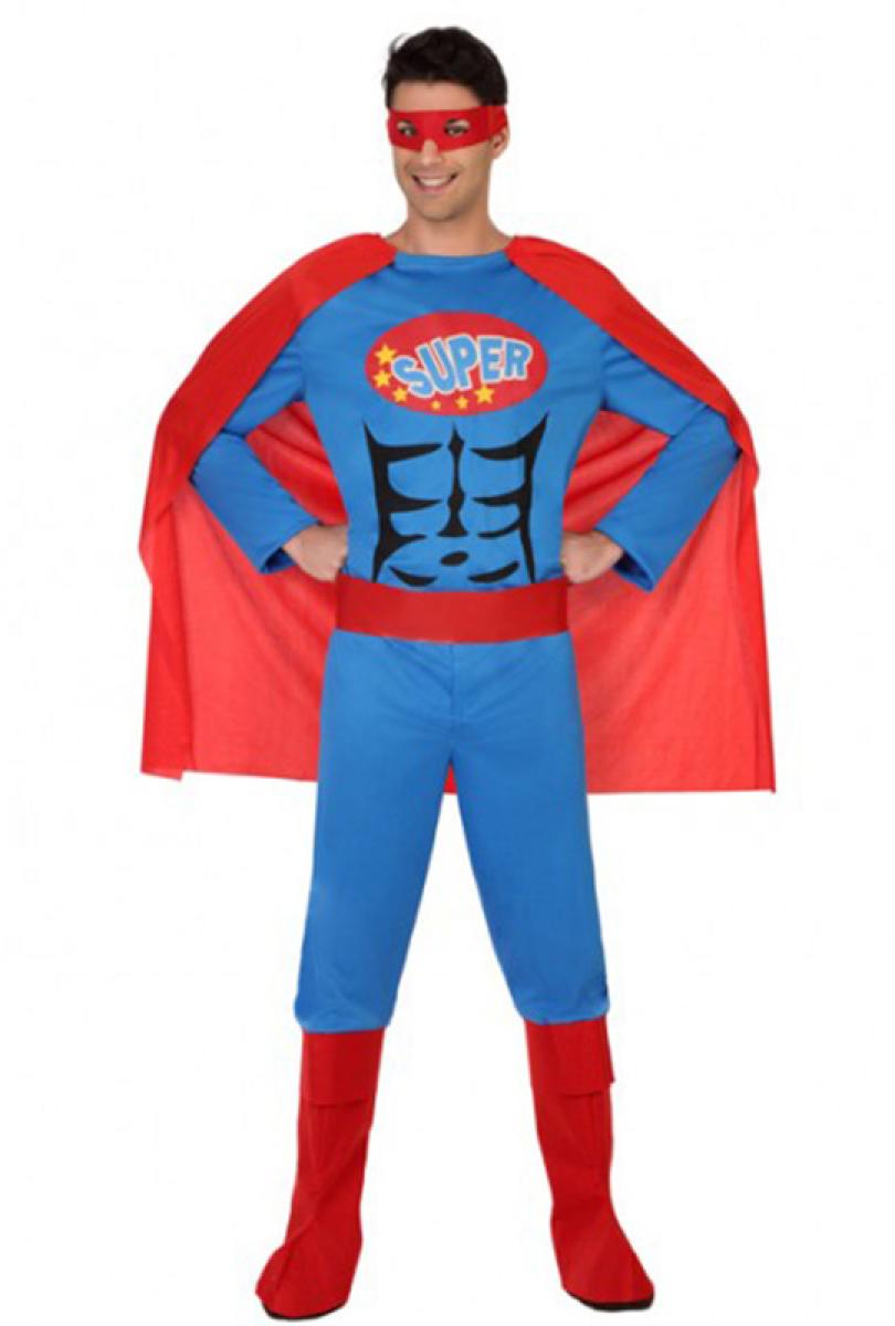 Super héros Bleu taille XL