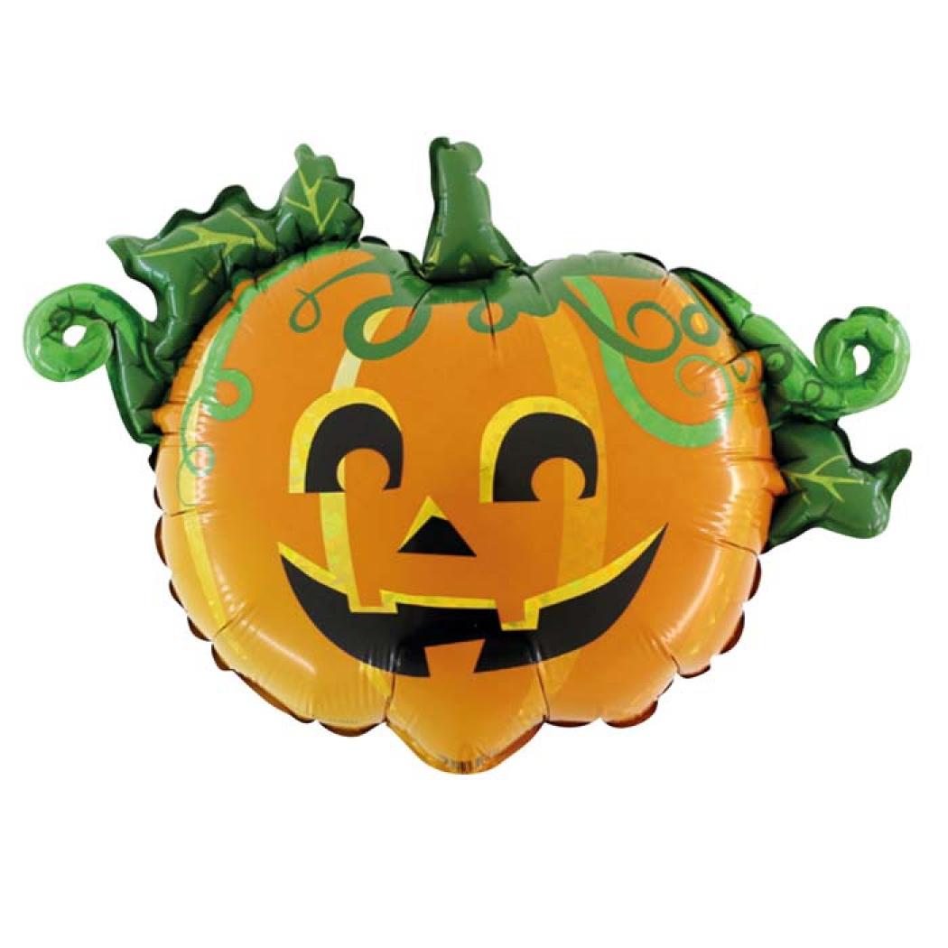 Ballon mylar citrouille 43cm