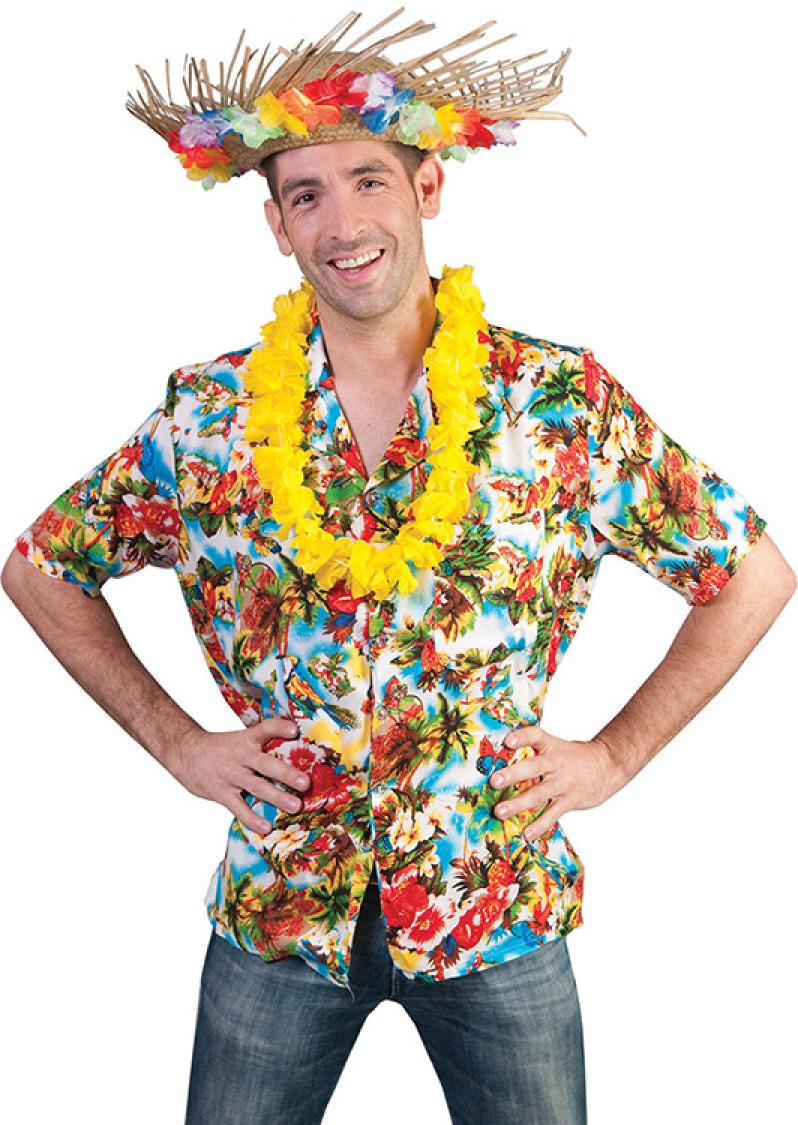 Chemise hawai fleurie taille M