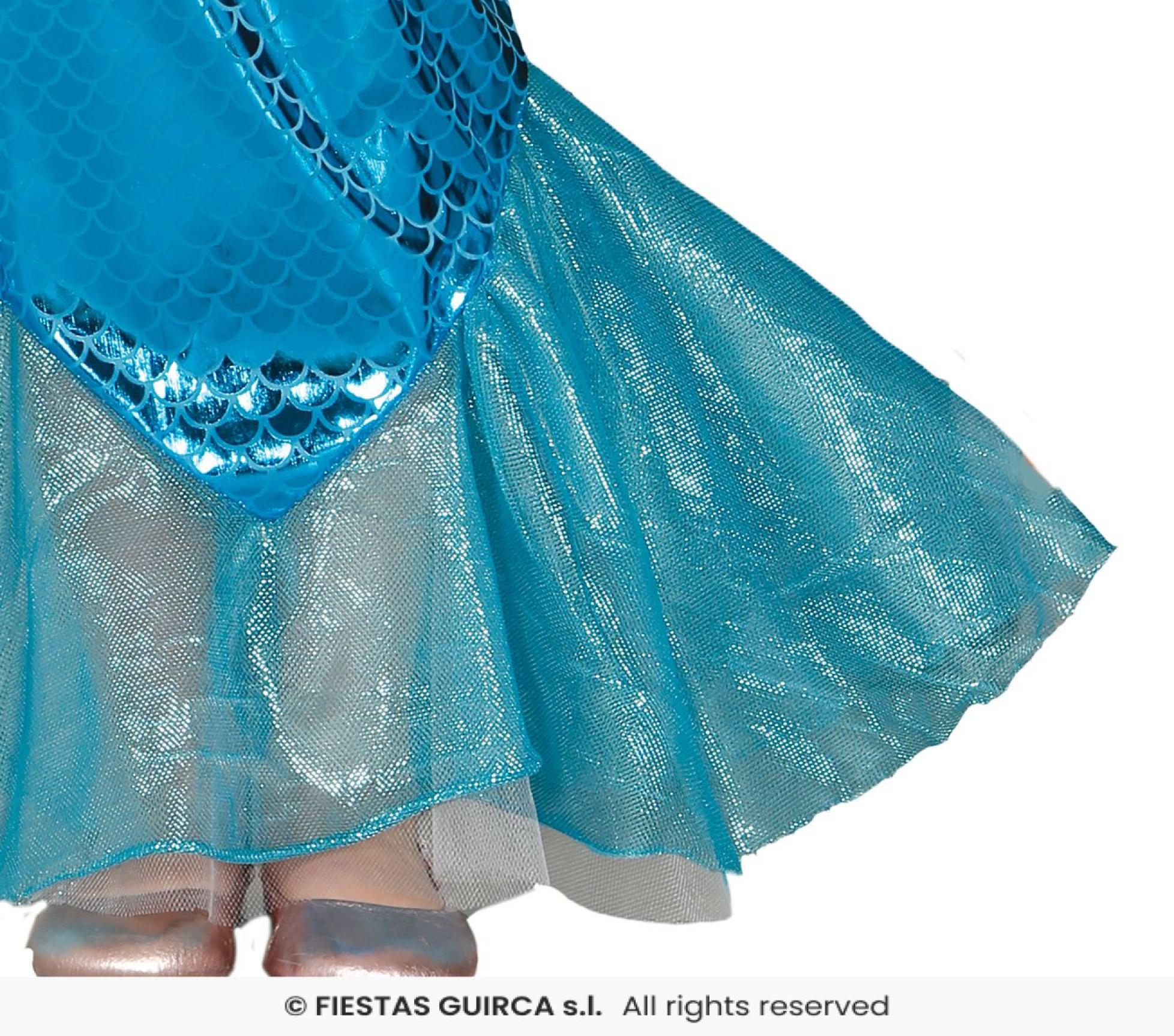 Sirène enfant taille 3/4 ans