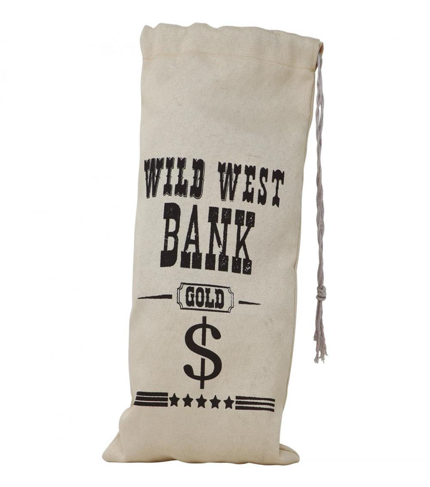 Sac banque en toile 42x22cm