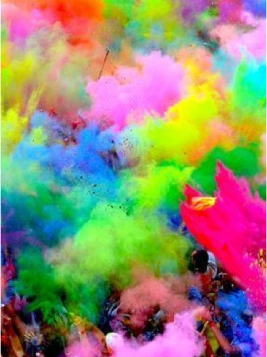Poudre holi orange 70g