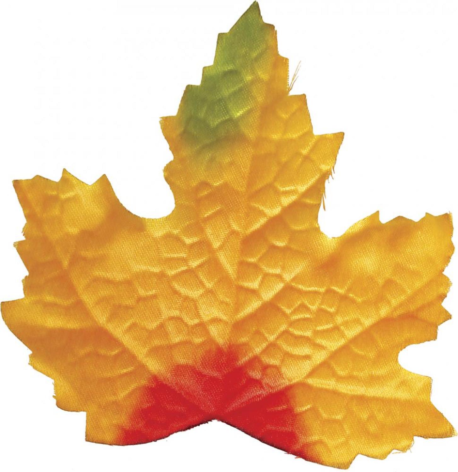 24 feuilles de citrouille 9-10 cm pour décoration Halloween