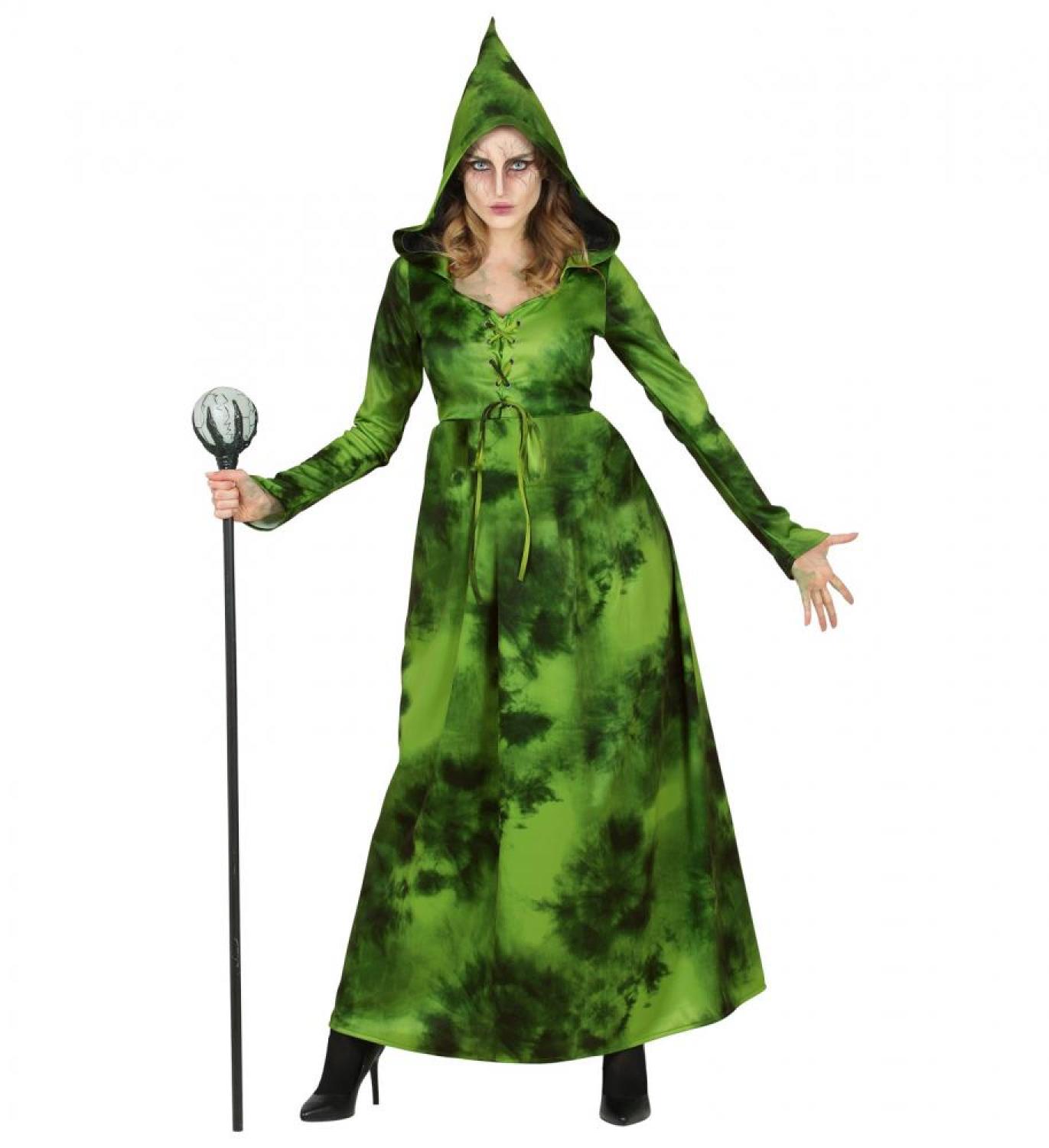 Sorcière verte de la forêt taille L