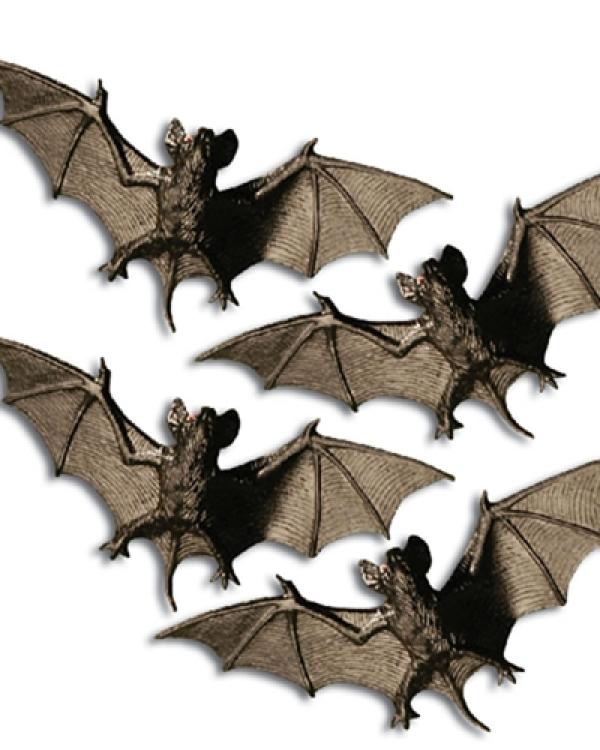 4 chauves souris 11 cm