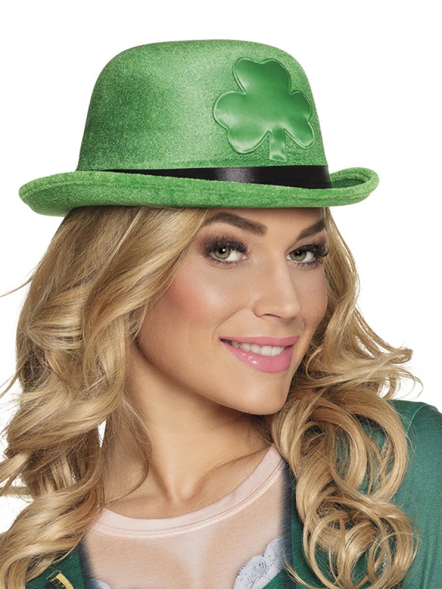 Chapeau melon St Patrick feutrine
