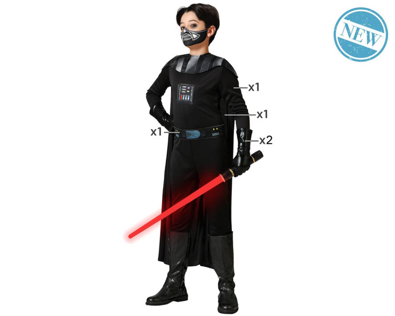 Homme sombre de l'espace taille 7/9 ans