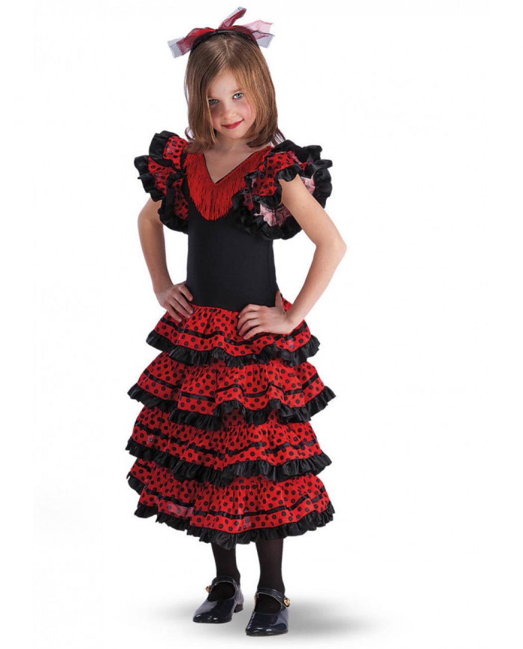 Robe fille espagnole taille 5/6 ans
