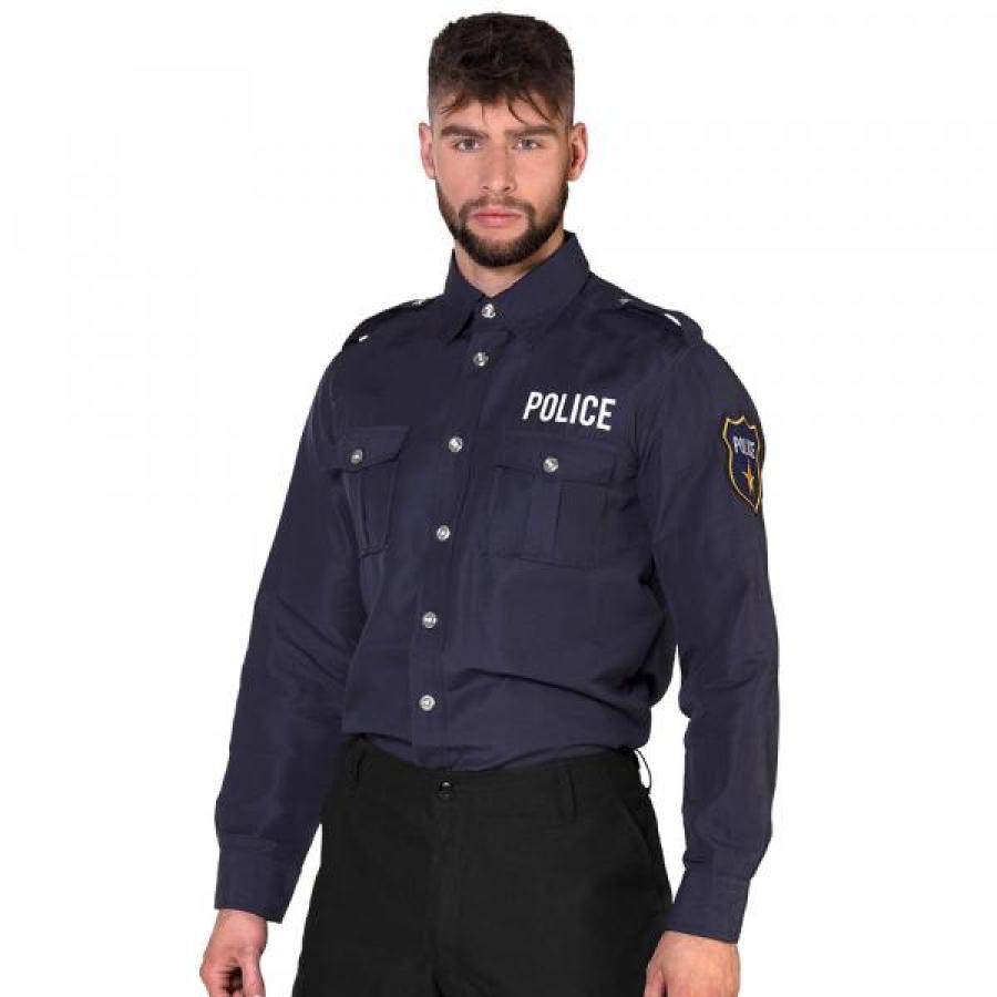 Chemise policier homme taille M/L