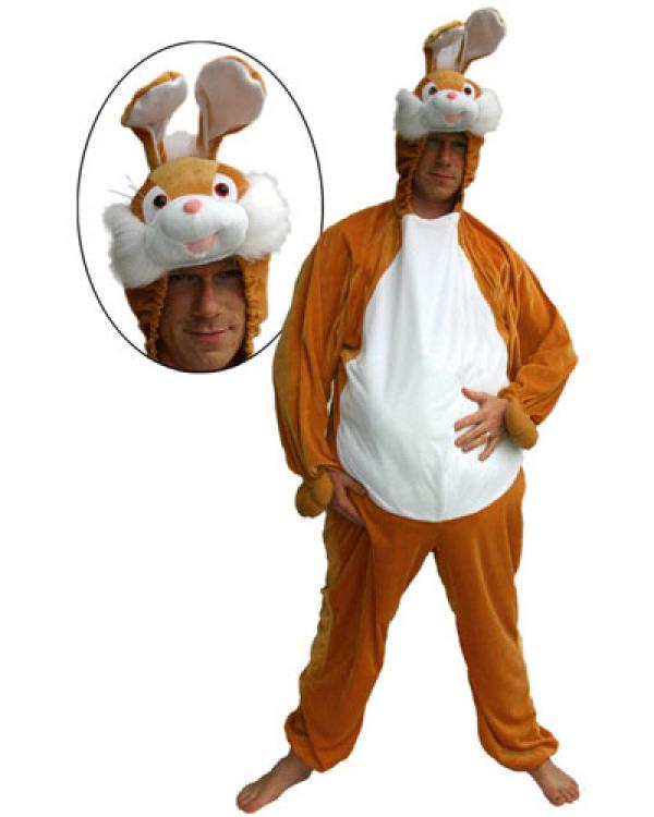 Lapin brun taille XL