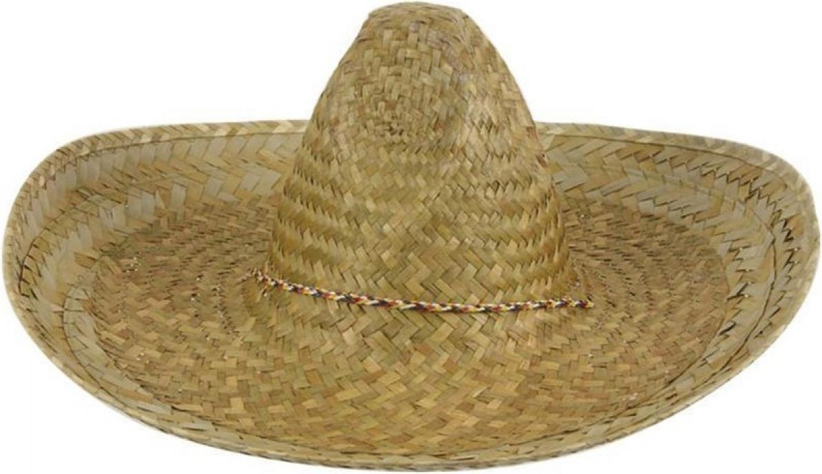 Sombrero mexicain naturel 50/55 cm