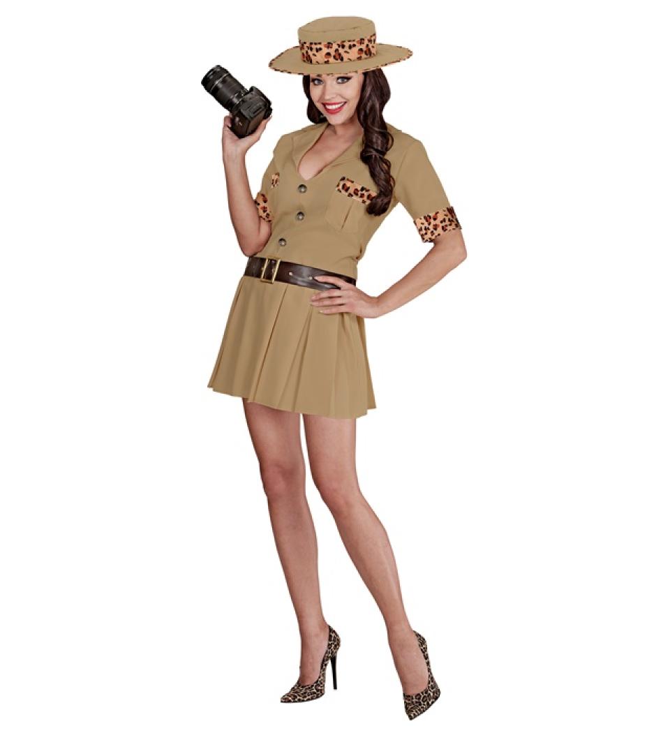 Safari girl aventurière exploratrice taille L