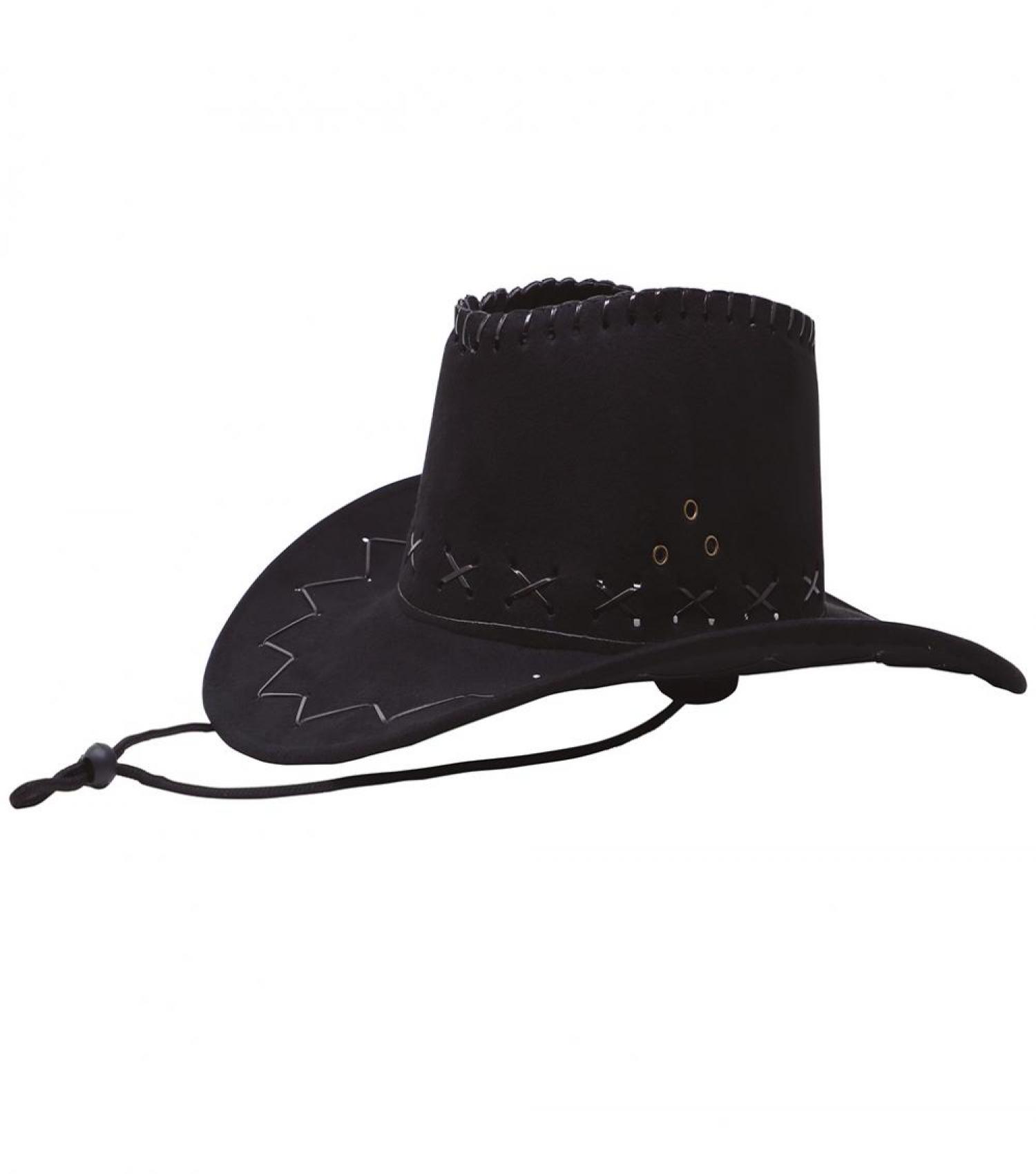 Chapeau cow boy vacher noir