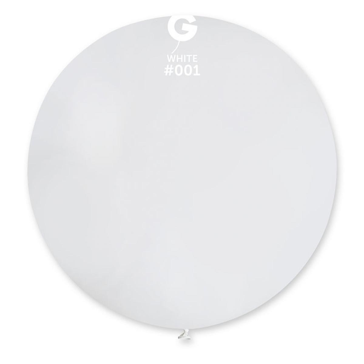 Ballon géant diamètre 80cm Blanc
