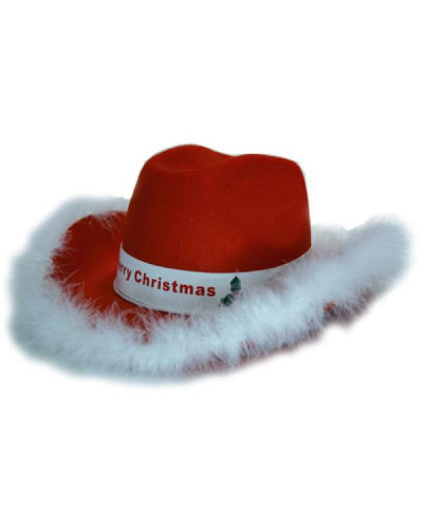 Chapeau de cow boy noel