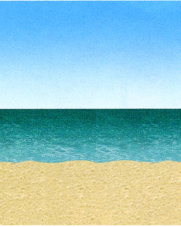 Décor plage ocean ciel