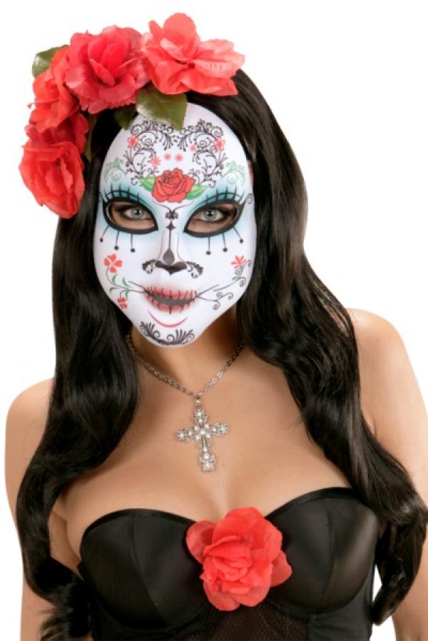 Demi masque jour des morts