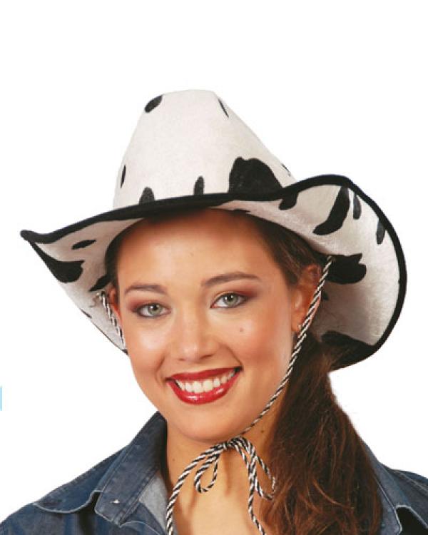 Chapeau cow boy vache