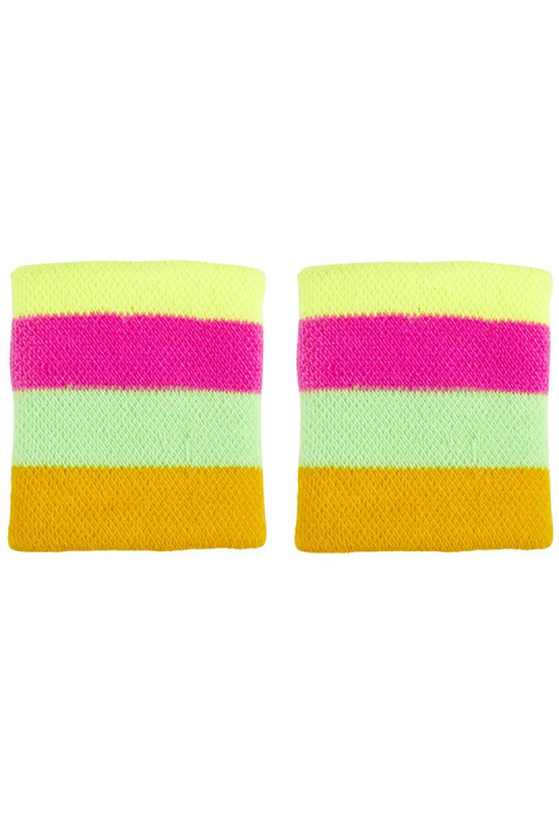 Bracelets tissu fluo