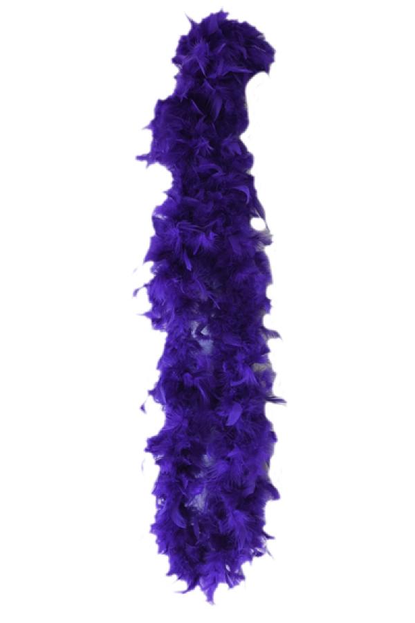 Boa en plumes 1.80m 45-50g violet