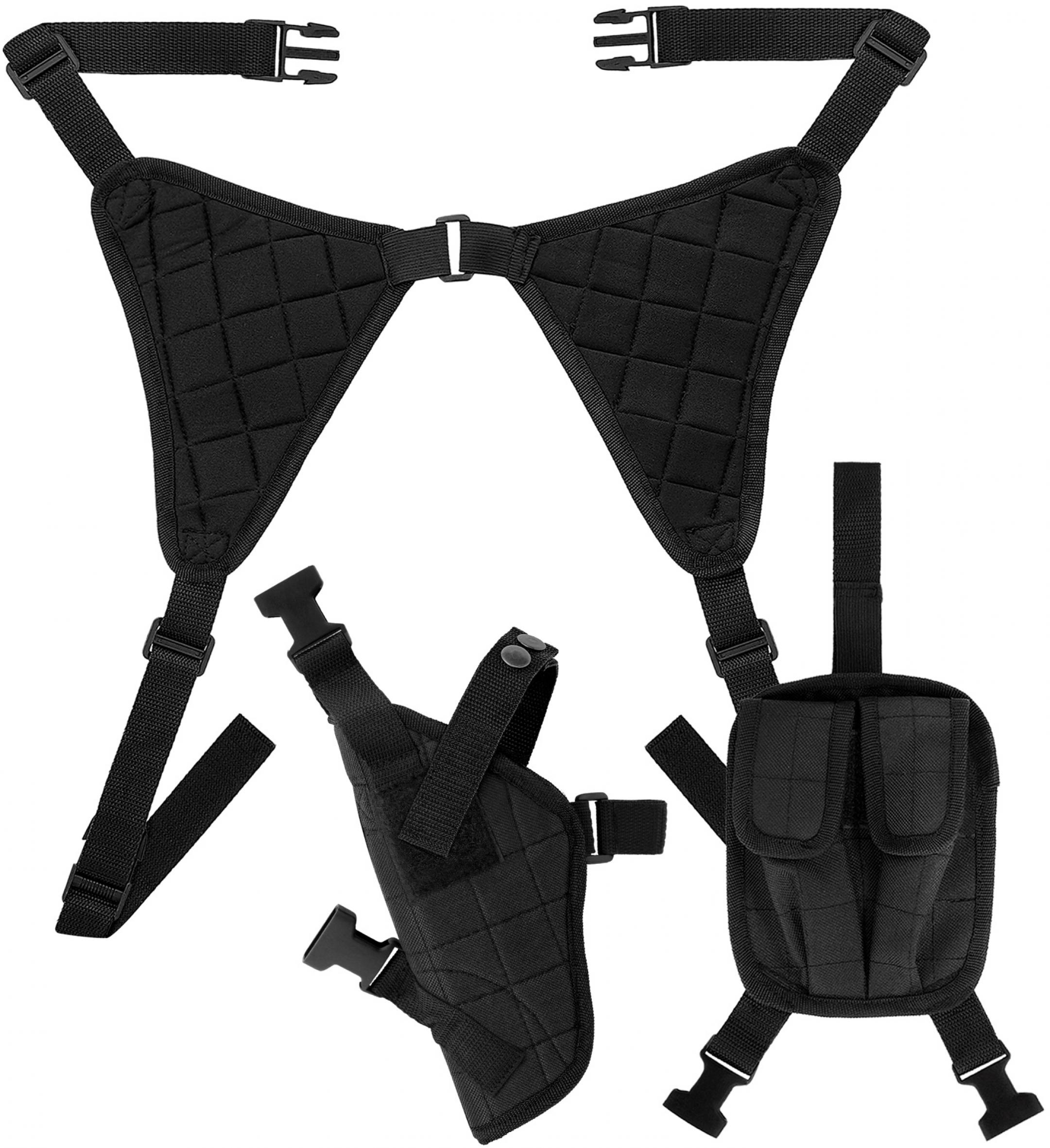 Holster épaule tactique policier avec pochettes