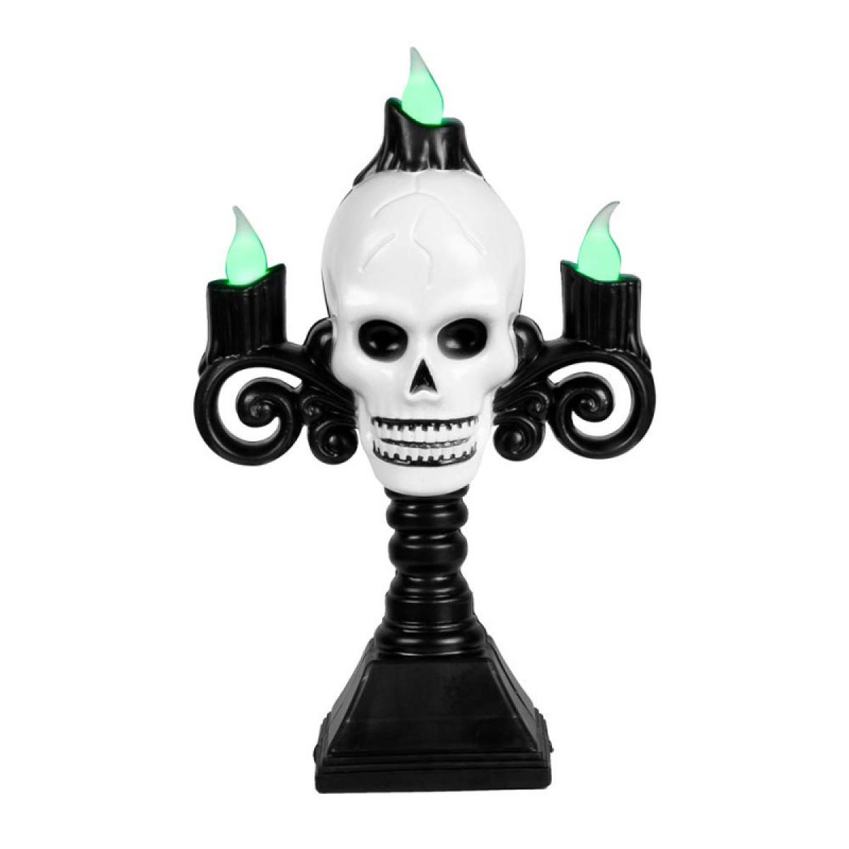 Chandelier LED tête de mort