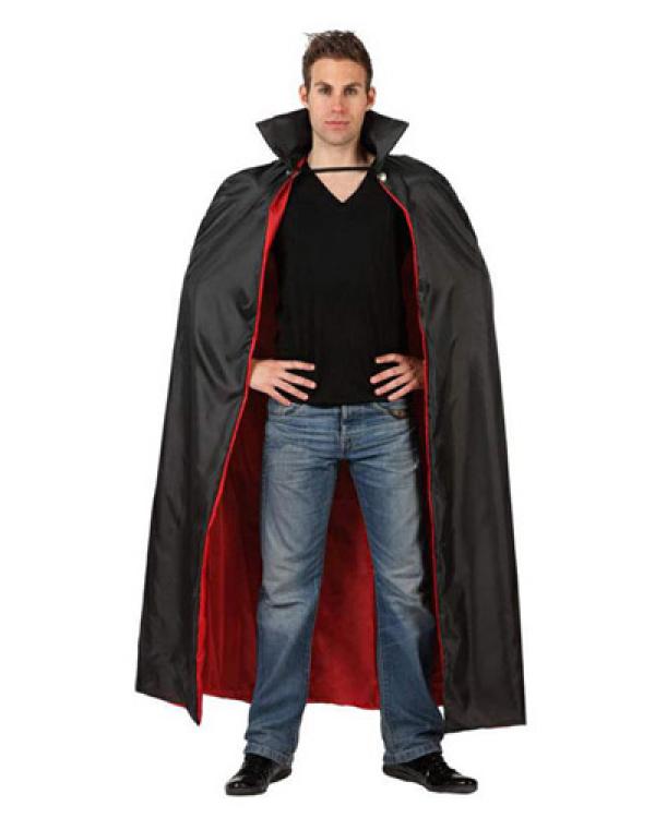 Cape vampire noir/rouge 143 cm