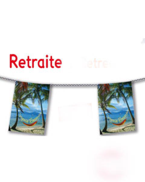 Guirlande joyeuse retraite