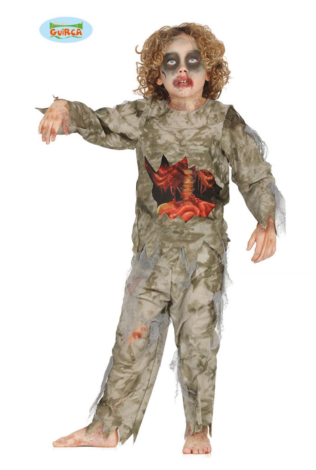 Zombie enfant taille 7/9 ans