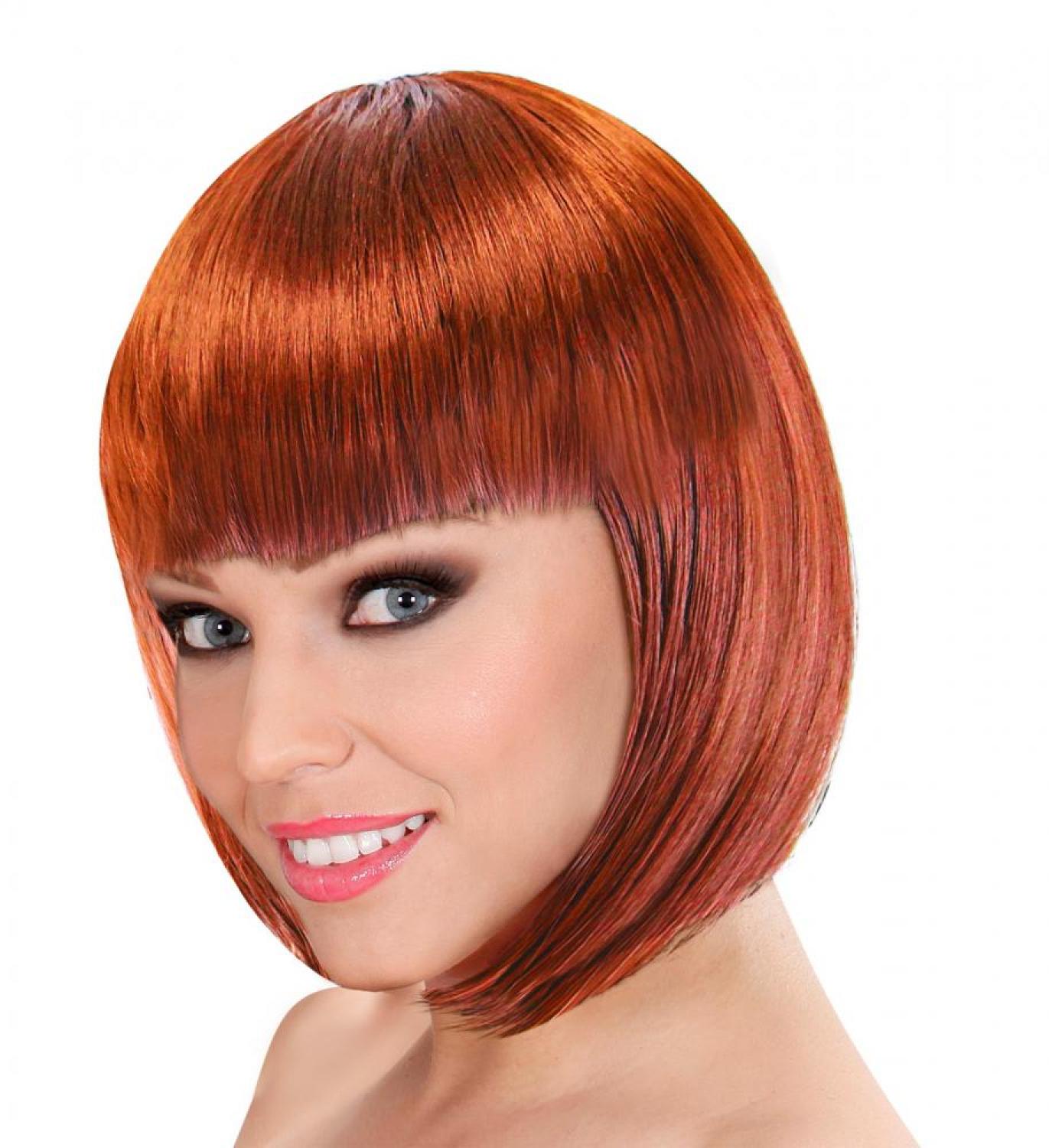 Perruque Cabaret rousse qualité pro