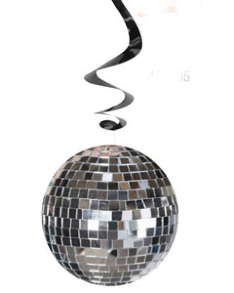 Suspensions boules disco