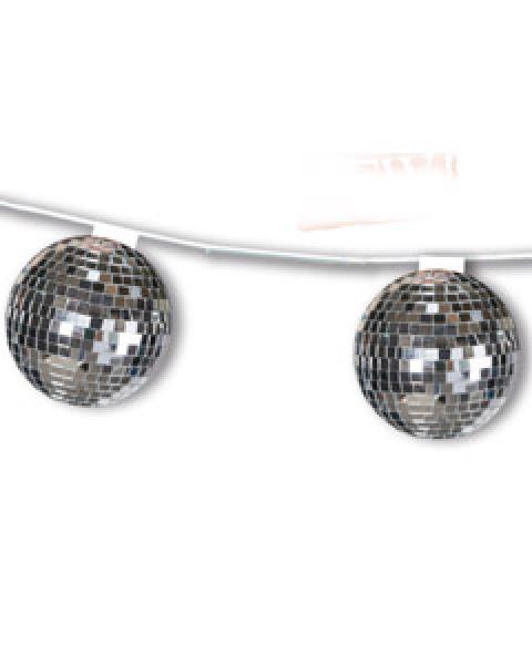 Guirlande boules disco 320cm