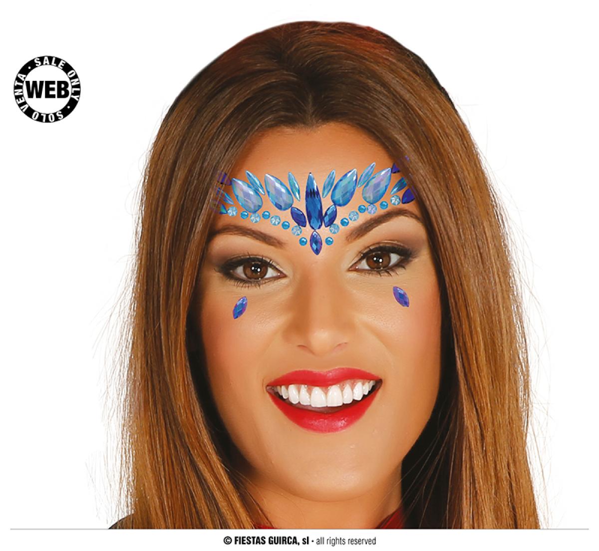 Strass bijoux pour visage