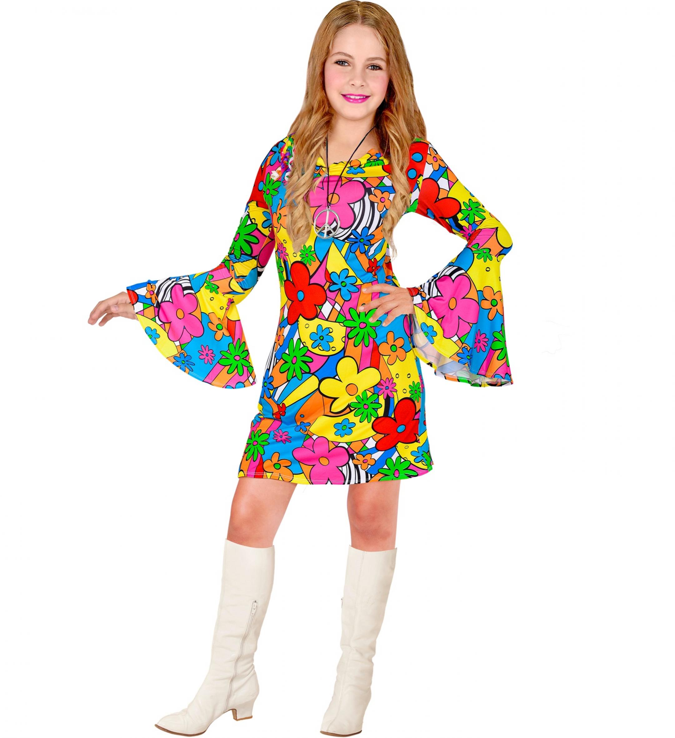 Tunique hippie des années 60 taille 11/13 ans