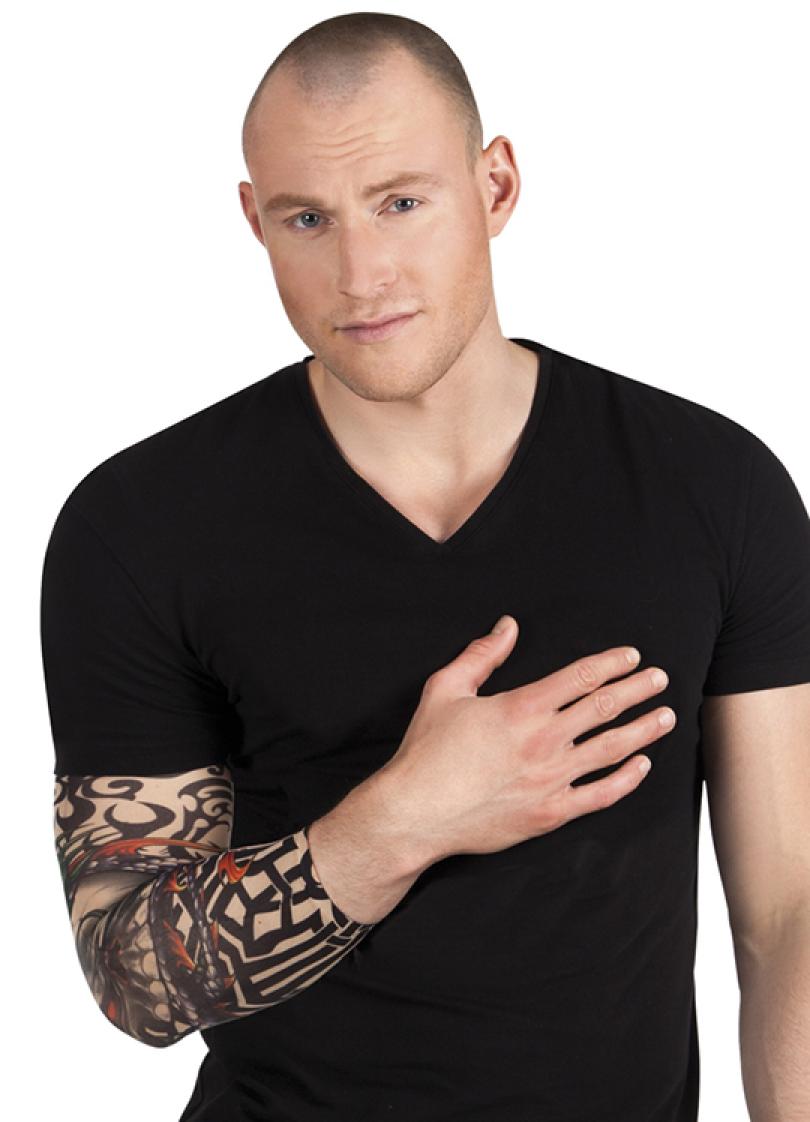 Manche tatouage Skull (une manche)