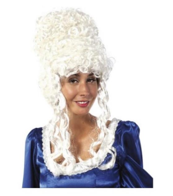 Perruque marquise haute blanche