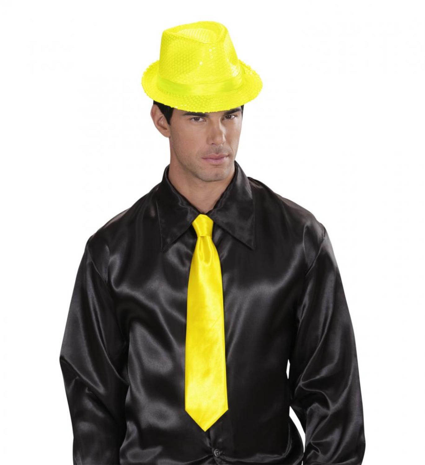 Cravate jaune