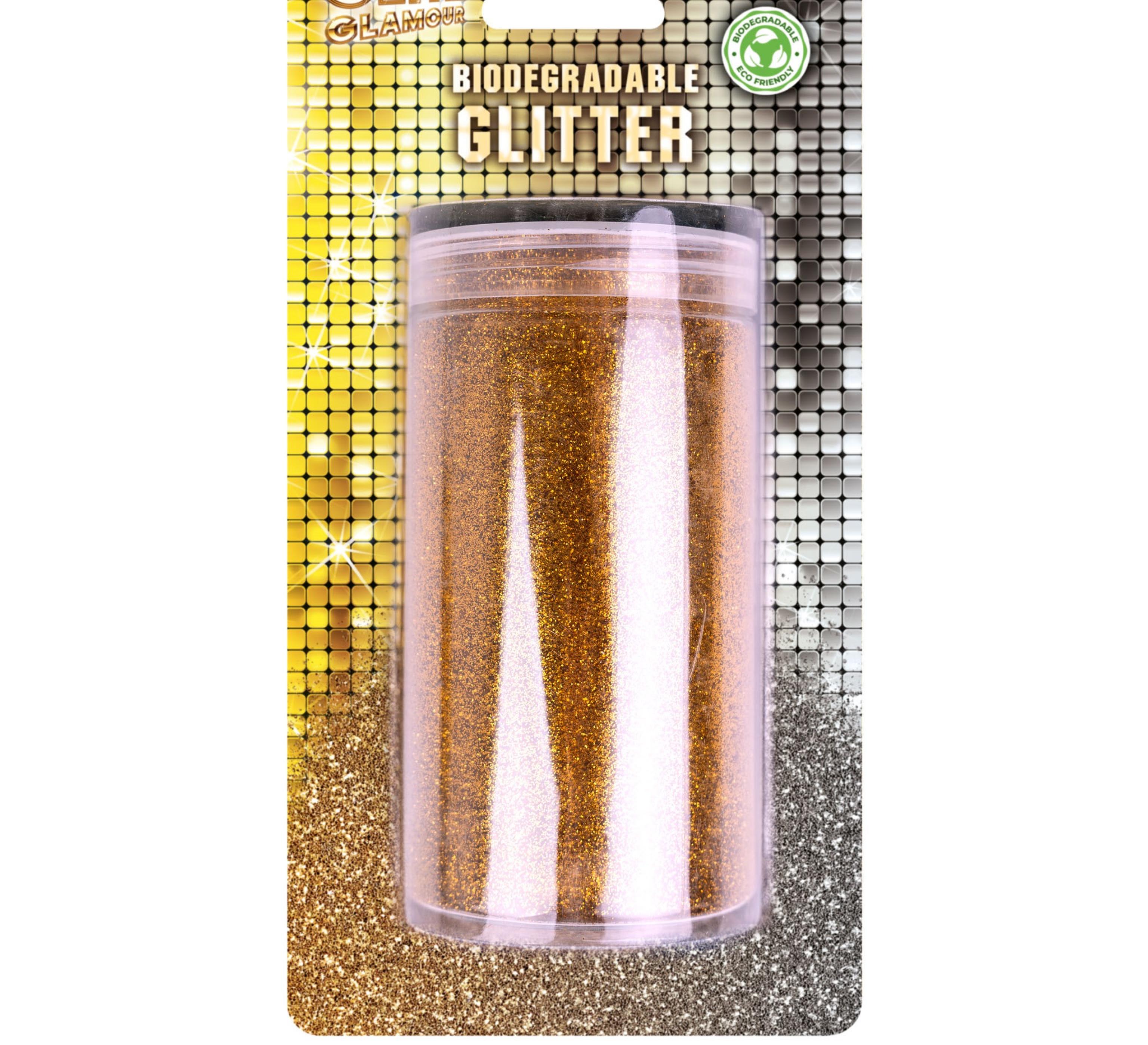 Pot de paillettes sèches biodégradables 200gr or