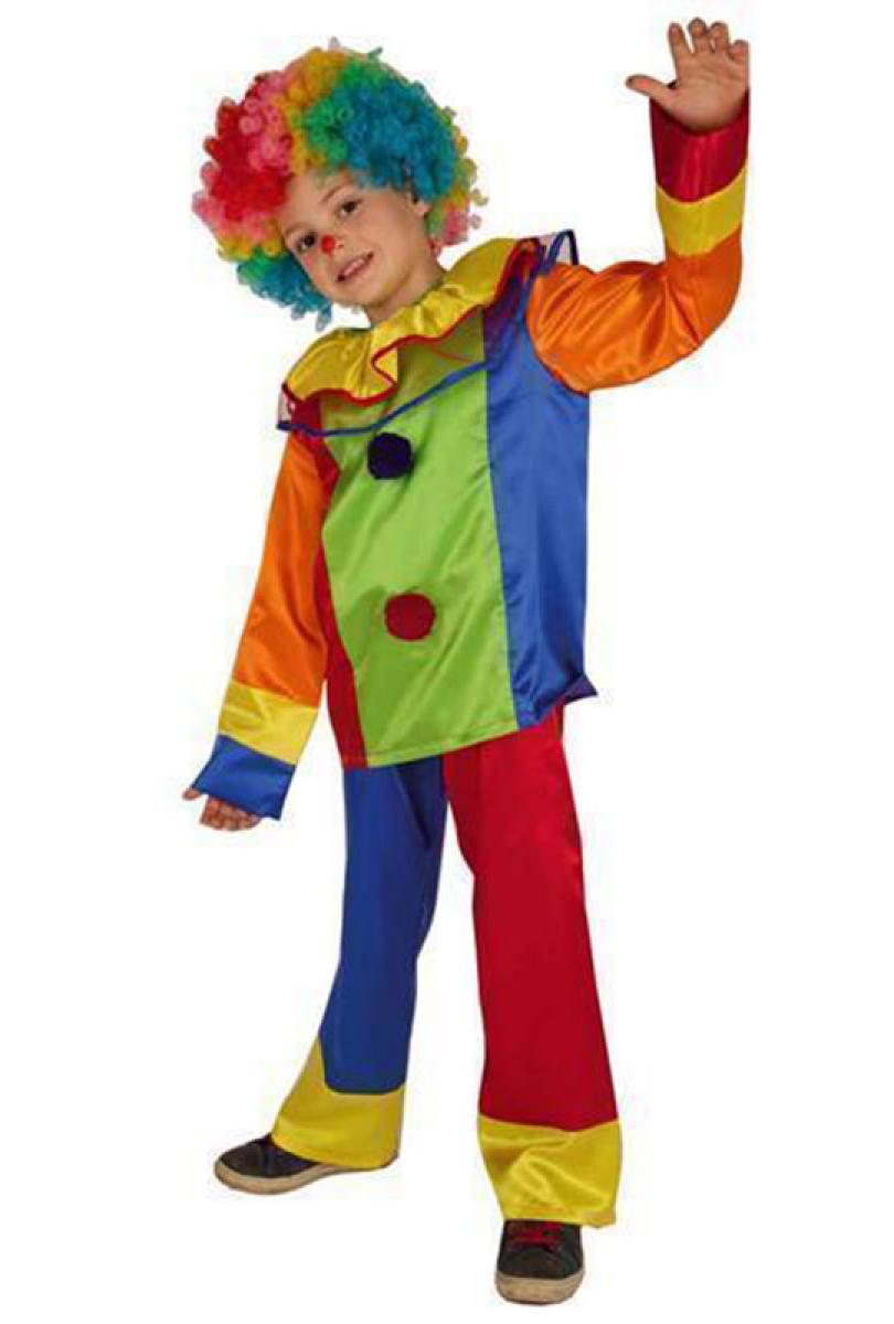 Clown satin 3/4 ans