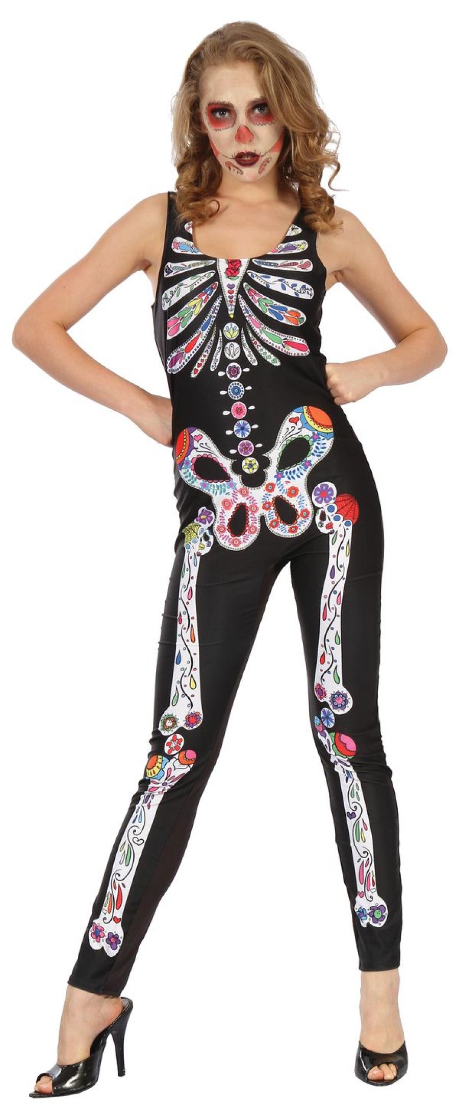 Combinaison femme Jour des Morts taille L/XL