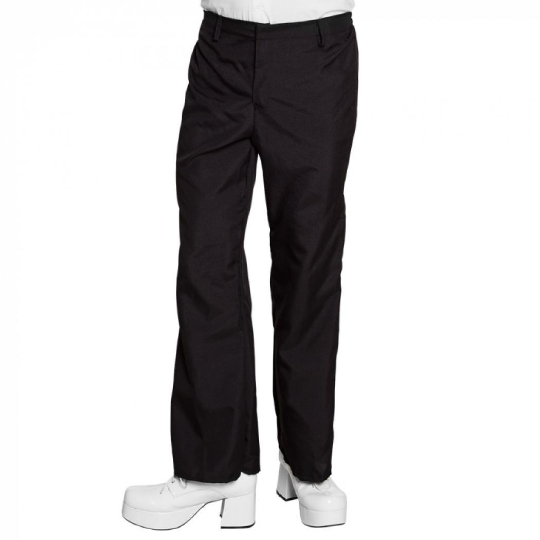 Pantalon disco noir pattes d'eph taille M/L