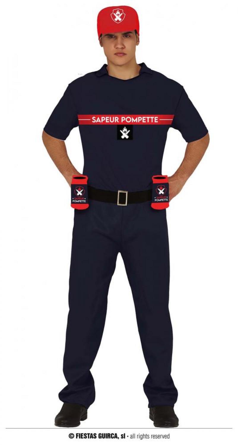 Sapeur Pompette, le pompier de l'apéro taille M/L