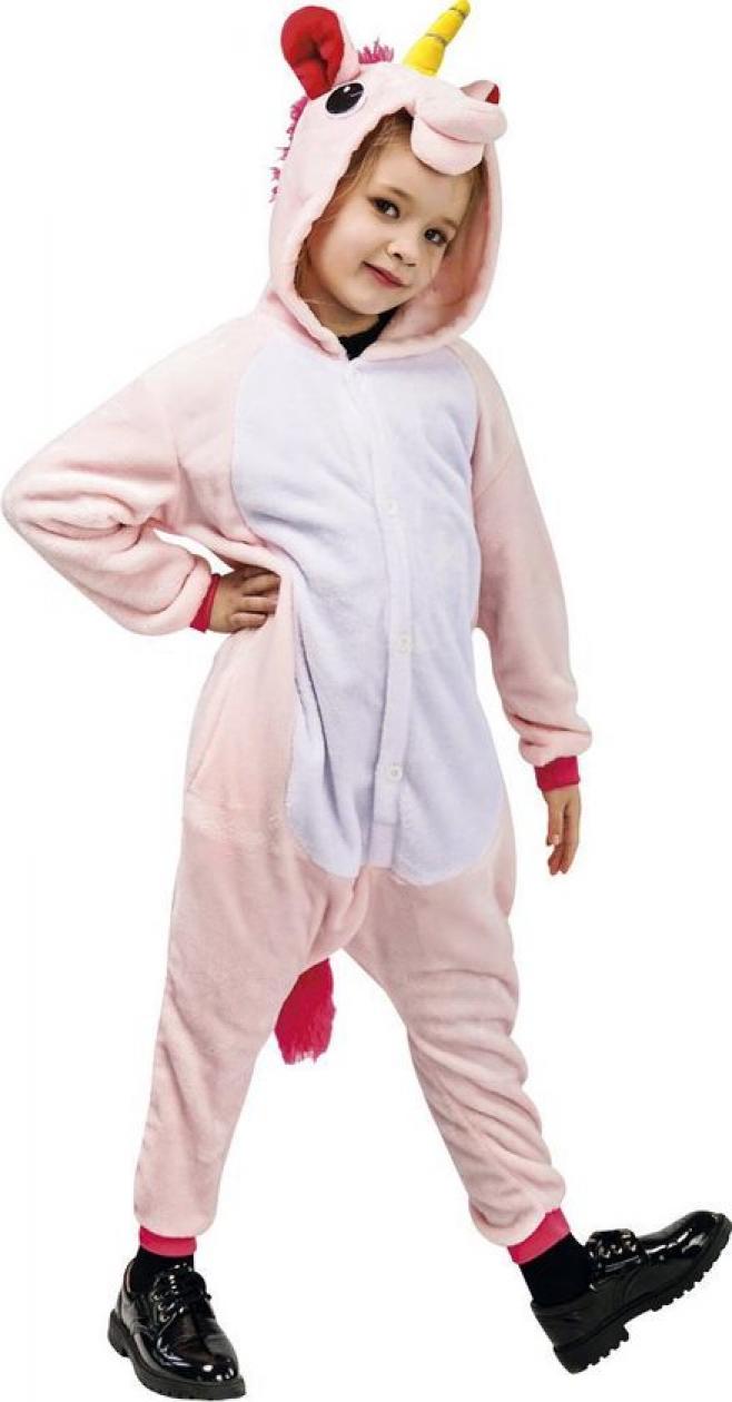 Combinaison licorne rose 8/10 ans