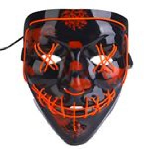 Masque lumineux la purge rouge